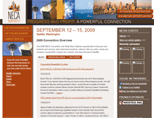 Tablet Screenshot of 2009.necaconvention.org